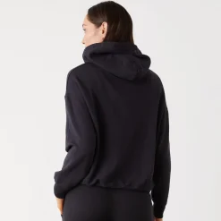 MONROW Supersoft Fleece Slouchy Pullover FADEDBLACK Cheap